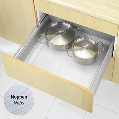 Afbeelding van Wenko Antislipmat 150 x 50 cm transparant met noppen