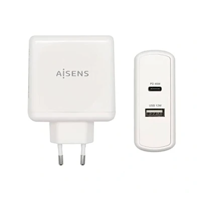 Afbeelding van USB Lader voor Wand Aisens PD 3.0 C 57 W Wit