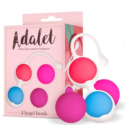 Afbeelding van Adalet Kit 4 Siliconen Kegelballen Multi