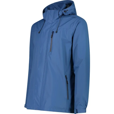 Afbeelding van Cmp Zip Hood Softshelljack Blauw L Man