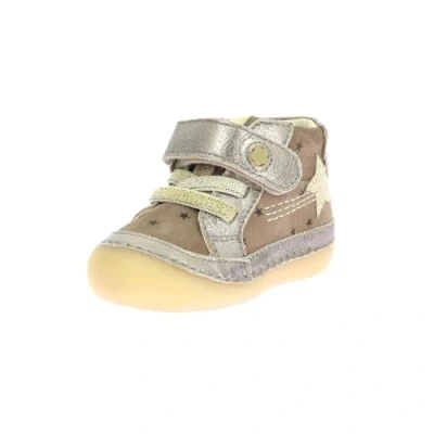 Afbeelding van Kickers Sokistic Babyschoenen voor kinderen, Maat: 21, Marron Leer