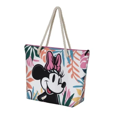 Afbeelding van Karactermania, Handtas, Minnie Mouse Island Soleil strandtas, veelkleurig, 52 x 37 cm, Veelkleurig