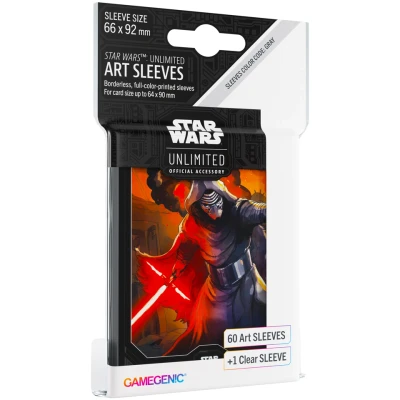 Afbeelding van Gamegenic Star Wars: Unlimited Art Sleeves: Kylo Ren (60 stuks)