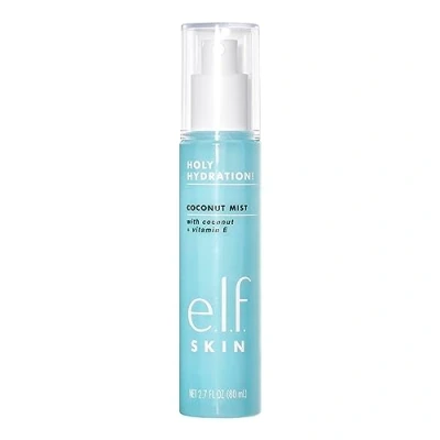 Afbeelding van e.l.f. Hydraterende kokosnootmist, verfrist, kalmeert en verstevigt de huid, tropische geur, 80 ml