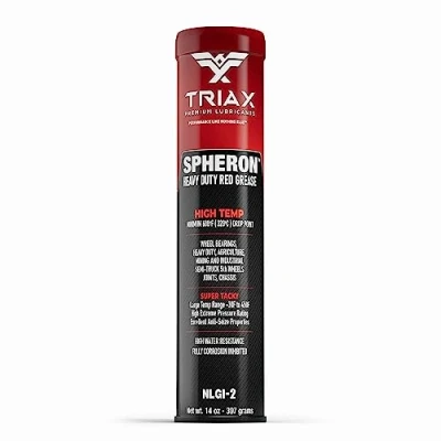 Afbeelding van TRIAX Spheron HT 2, Graisse rouges pour roulements de roues, complexe lithium, haute température 287 C ultra collante, extrême pression, pratiquement étanche. (tube 400 g)