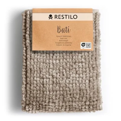 Afbeelding van RESTILO Bati Cappuccino antislip badmat 70x120 cm