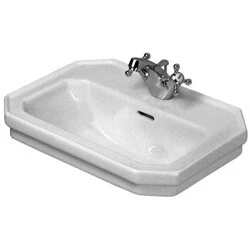 Afbeelding van Duravit 1930 fontein 50x36.5cm wit Tijdloze uitstraling