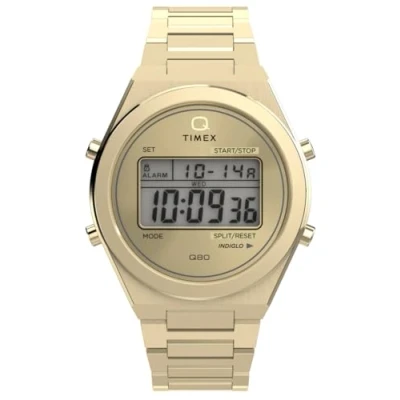 Afbeelding van Timex Q TW2Y09700 Horloge Staal Goudkleurig Ø 39 mm