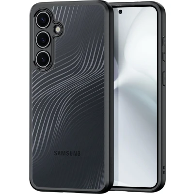 Afbeelding van Dux Ducis Telefoon hoesje geschikt voor de Samsung Galaxy S24 FE Back Cover Aimo Series Zwart