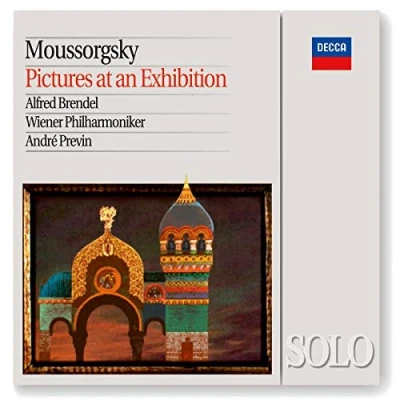Afbeelding van Alfred Brendel, Wiener Philharmoniker, André Previn Mussorgsky: Pictures At An Exhibition (CD) (Piano &amp; Orchestral Versions)