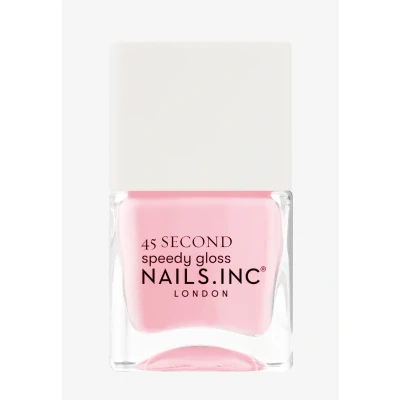 Afbeelding van Nails Inc LADBROKE GROVE GROOVING Quick Drying nagellak, felsnoeproze, sneldrogend in 45 seconden, nagelversterking met hexanaal, calcium, magnesium, zonder wreedheid, manicure
