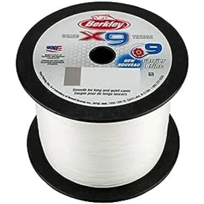 Afbeelding van Berkley x9 Gevlochten lijn Crystal 2000m 0.20mm (20.6kg)