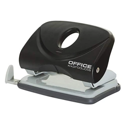 Afbeelding van OFFICER PRODUCTS 18051411 05 perforator voor maximaal 20 vellen/mechanisme en behuizing van metaal/ABS kunststof, zwart, anti slip kunststof kap