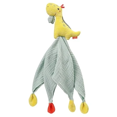 Afbeelding van Fehn Dino knuffeldier voor baby&#039;s, pasgeborenen, slaaphulp, fopspeen, baby&#039;s en peuters vanaf 0 maanden