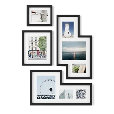 Afbeelding van Umbra Mingle Gallery Fotolijst Set Blackwood