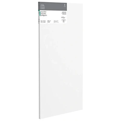 Afbeelding van Winsor &amp; Newton 6206024 professioneel frame van katoenmix, 385 g/m², 3 voudig gegrond, middelgrote korrel, ideaal voor olieverf en acrylverf, 50 x 100 cm