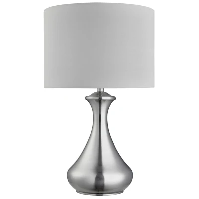 Afbeelding van Tafellamp touch 2750, gesatineerd zilver