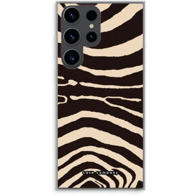 Afbeelding van Case Company® hoesje geschikt voor Samsung Galaxy S23 Ultra Arizona Zebra Soft Cover Telefoonhoesje Bescherming aan alle Kanten en Schermrand