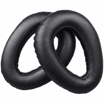 Afbeelding van INF Paar zwarte oorkussens voor Sennheiser PXC550 PXC480 MB660 hoofdtelefoon