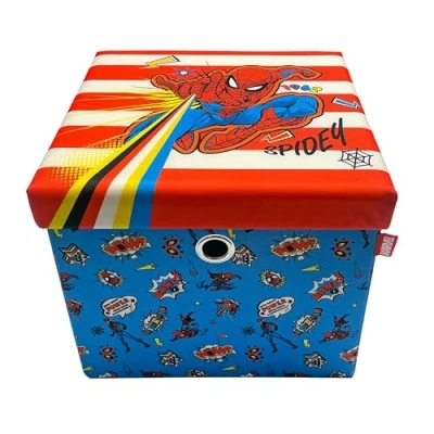 Afbeelding van Marvel Spider Man Ottoman Opbergbox &amp; ZitPoef