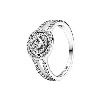 Afbeelding van Pandora Timeless Glinsterende glijdende rivier armband van 14 karaat roségoud verguld metaal met heldere zirkonia, 2, Metaal, Kubieke zirkonia