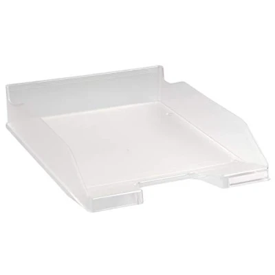 Afbeelding van Exacompta 11323D kantoorbrievenmand, 347 x 255 65 mm, geschikt voor A4 documenten, stapelbaar met andere, ca. 500 vellen