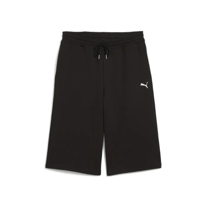 Afbeelding van Wardrobe Essentials relaxte jort voor Heren, Zwart, Maat S PUMA