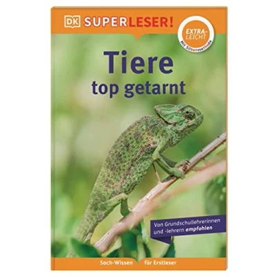 Afbeelding van SUPERLESER! Tiere, top getarnt