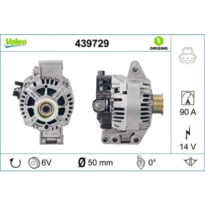 Afbeelding van Valeo Alternator/Dynamo 439729
