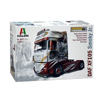 Afbeelding van 1:24 Italeri 3917 DAF XF 105 &quot;Smoky Jr.&quot; Plastic Modelbouwpakket