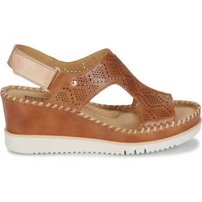 Afbeelding van Pikolinos Aguadulce dames sleehak Cognac Maat 41