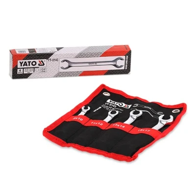 Afbeelding van YATO YT 0143 Remleiding sleutelset 4 8 17