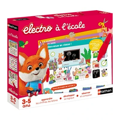 Afbeelding van Nathan Elektronisch educatief spel voor meisjes en jongens ontwikkelt het logische gevoel vanaf 3 jaar