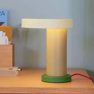 Afbeelding van Hübsch Magic Table Lamp Green/Olive
