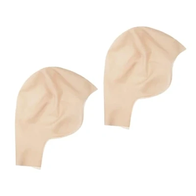 Afbeelding van XNIVUIS 2 stuks kale latex doppen voor volwassenen, make up pruik, kop kalend haar