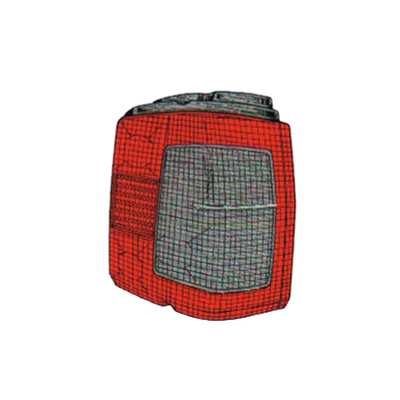 Afbeelding van PRASCO FT1354054 Achterlicht Links Donker Met lamphouder