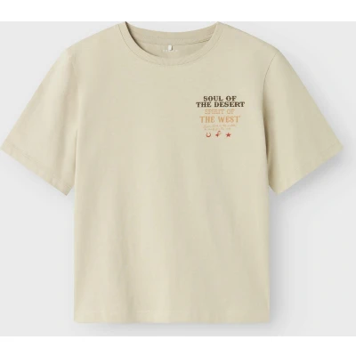 Afbeelding van Name it Tshirt print voor kinderen, Maat: 146/152, Peyote