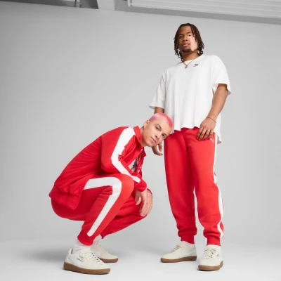 Afbeelding van Puma Always Track Pants Trainingsbroek, Heren, Maat: XXL, Red