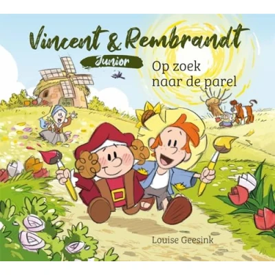 Afbeelding van Vincent &amp; Rembrandt junior 1 Op zoek naar de parel