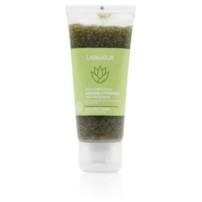 Afbeelding van Sys Gezichtsscrub Aloe Vera &amp; Bamboe Face Scrub 100% Natuurlijk Alle Huidtypes 100ml Gezicht