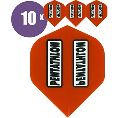 Afbeelding van ABC Darts Dart Flights Pentathlon Classic Rood 10 sets (30 stuks)