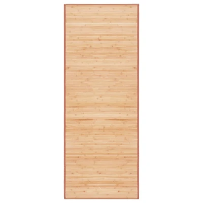 Afbeelding van Tapijt 80x200 cm bamboe bruin