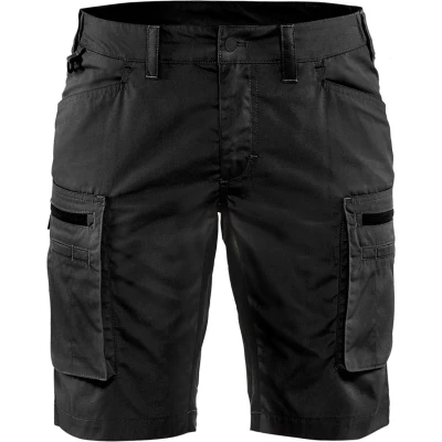 Afbeelding van Blaklader Dames Service Short met stretch 7149 1845 Zwart C30
