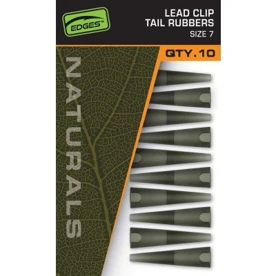 Image de Manchons Fox Naturals Lead Clip Tail Rubbers (Taiille 7) (10 pcs) Matériel de pêche