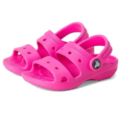 Afbeelding van Crocs Klassieke sandaal T sandalen, uniseks, kinderen, Roze (Crush)