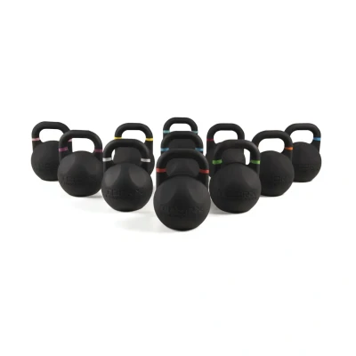 Afbeelding van Toorx Fitness Competition Kettlebell AKCA Steel Zwart Staal