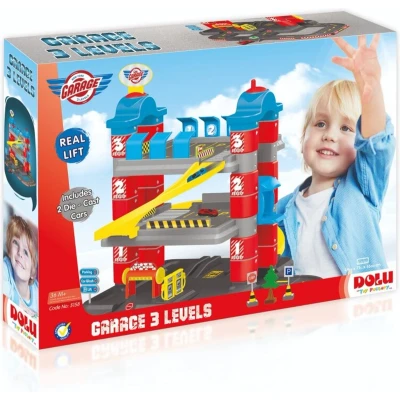 Afbeelding van Dolu Garage met 3 Etages + Accessoires