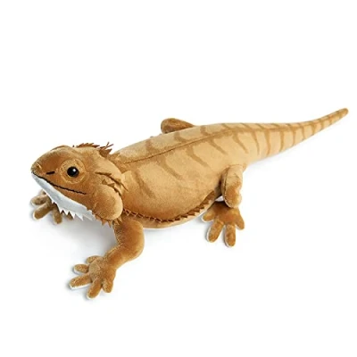 Afbeelding van lilizzhoumax pluche speelgoed hagedis 46 cm, simulatie realistische pop wilde dieren cadeau voor vrienden en kinderen