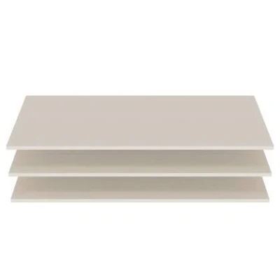 Afbeelding van WOOOD Olivia Legplankenset T.B.V. Kledingkast Grenen Dust 5x102x54