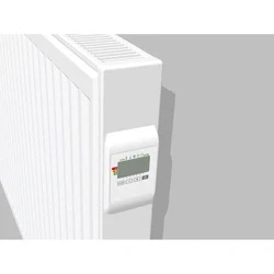 Afbeelding van Vasco E Panel H RB horizontale elektr. radiator 2000W met geribde
